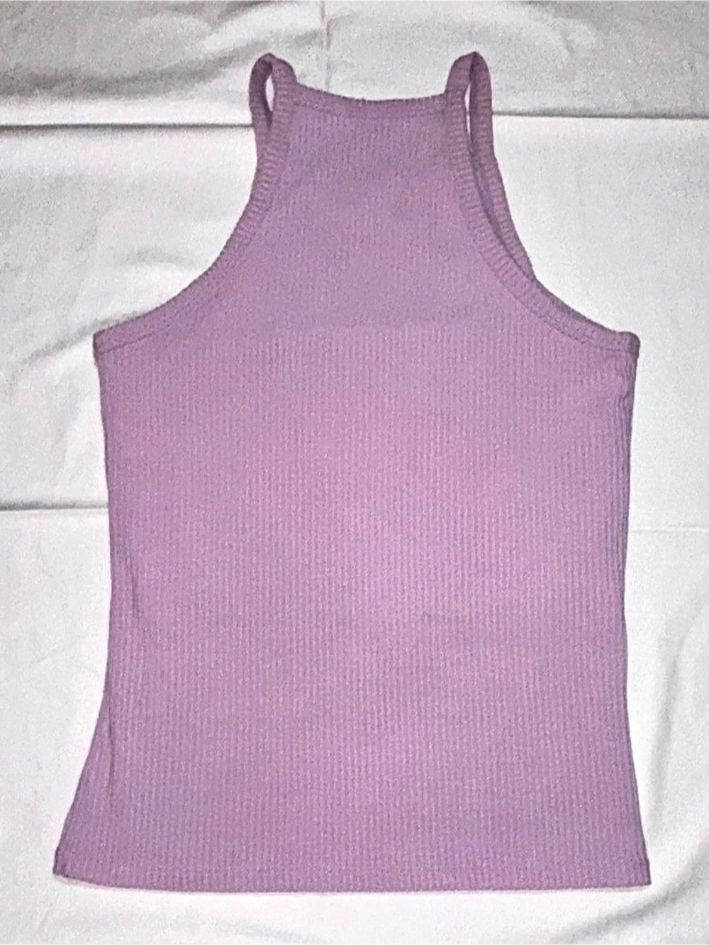 KLASSY NETWORK Ribbed High Neck Brami - Picture 2 of 3